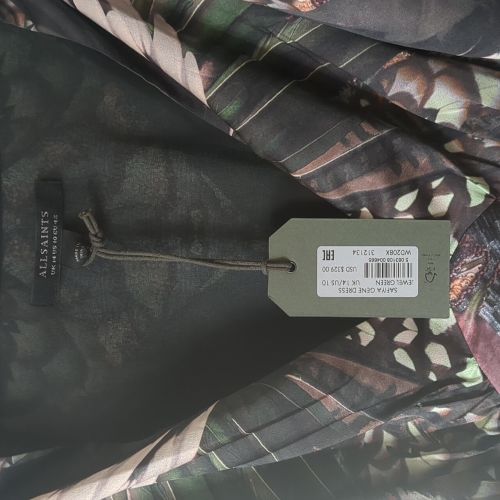 AllSaints Safiya Gene Dress NWT - Picture 9 of 9